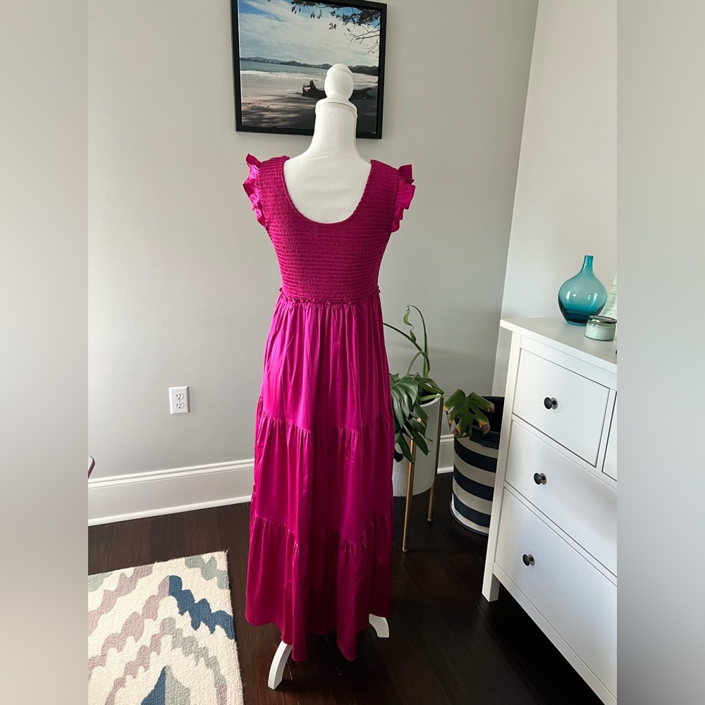 Natural Life Raspberry Maxi Dress Size Small - Picture 3 of 5